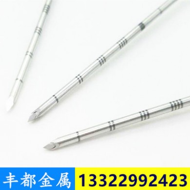 304不锈钢医用针管 一次性埋线针 医疗耗材加工 穿刺针管打孔刻度