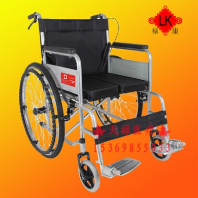禄康轮椅 老人轮椅 残疾人轮椅车 折叠手动轮椅车医用轮椅价格