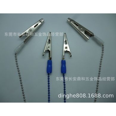 医用口腔科牙科围巾夹  双头+珠链  围裙夹|牙科围巾夹