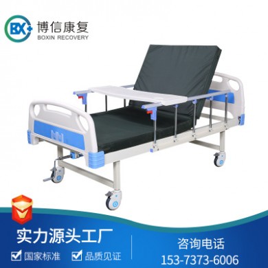 厂家直销ABS单摇护理床老年人瘫痪病人床可定制养老院医院医疗床