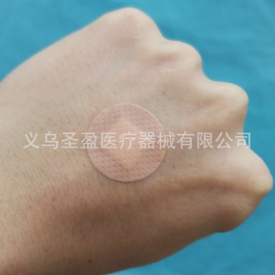 淘宝热销圆形防水透气创口贴 埋线术后贴针眼贴针孔贴创可贴痘痘