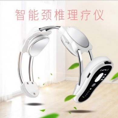 厂家颈部按摩器颈椎治疗仪颈肩脉冲理疗仪充电加热多功能椎牵引