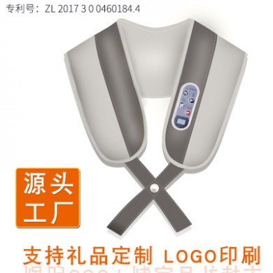 OEM贴牌家用颈肩乐捶打电动颈椎按摩器厂家批发一件代发 按摩披肩