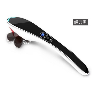 海豚按摩器电动颈椎按摩棒颈部腰部 颈椎治疗仪一件代发