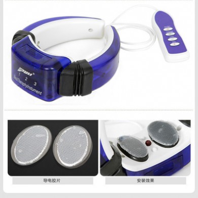 厂家批发颈椎按摩器 电脉冲家用针灸按摩仪 颈椎按摩仪脉冲治疗仪