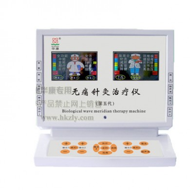 养生仪器无痛针灸治疗仪 HK-D509A立式机 单屏生物波经络通治疗仪