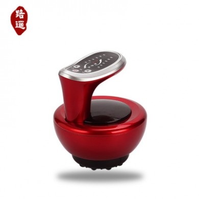 家用充电刮痧仪器经络疏通仪全身按摩器经络刷淋巴排毒拔罐吸痧机