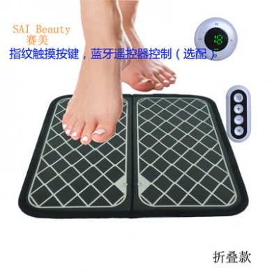 足疗机脚底按摩器小腿按摩器EMS智能足底机按摩亚马逊速卖通跨境