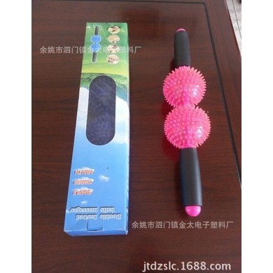 【厂家直销】按摩全身  双球脊椎按摩器【价格优惠，品质保证】