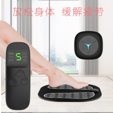 多功能足部按摩器脚底按摩仪充电遥控款按摩脚垫缓解疲劳智能按摩