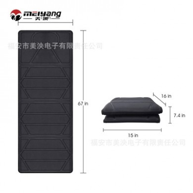 专业出口 OEM定制 电动多功能按摩床垫 家用 加热理疗震动按摩器