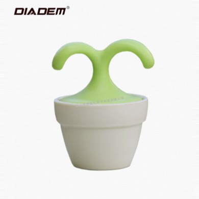 DIADEM 颈椎按摩器 滚珠手动按摩头部颈椎穴位瘦脸 花盆盆栽造型