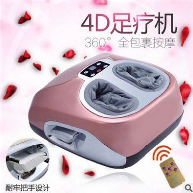 促销遥控足疗机脚底按摩器多功能足底脚部气囊加热按摩仪按摩
