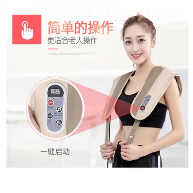 披肩颈按摩器多功能全身颈椎颈肩按摩披肩颈部腰部肩部肩膀捶打仪