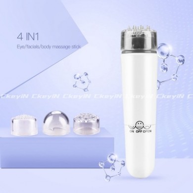 迷你mini电动眼部按摩笔面部按摩器便携精华导入仪头部颈部背部