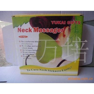 neck massager颈椎按摩器 脖子按摩器 颈椎 opp包装140克