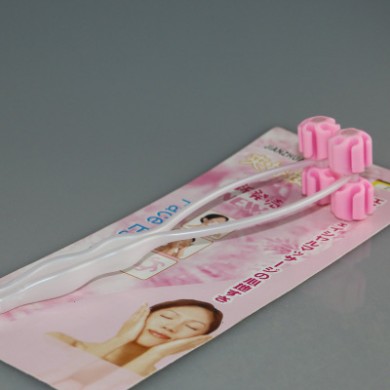 按摩轮 夹持按摩轮 梅花形花朵滚轮按摩器 厂家批发z-11