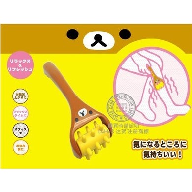 日本达贺9058# 2012新品卡通型腿部推脂滚轮按摩器