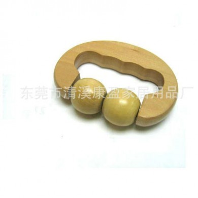厂家供应 小型家用木质按摩器 健康便捷休闲木质按摩器批发