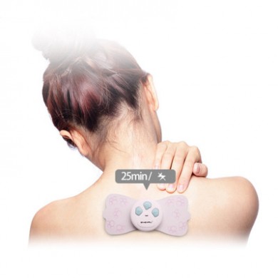女生小巧可爱款mini按摩贴迷你智能理疗仪小型按摩器肩颈理疗仪