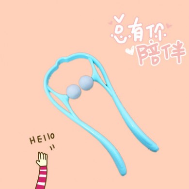 达贺手动颈椎按摩器家用肩颈部按摩器材保健穴位按摩棒达贺1212