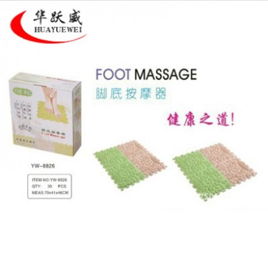脚底按摩器按摩垫 健康之路 foot massage 跃威 工厂供应 拼装