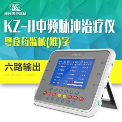 厂家供应中频治疗仪针灸疏通经络颈椎腰椎家用多功能理疗仪