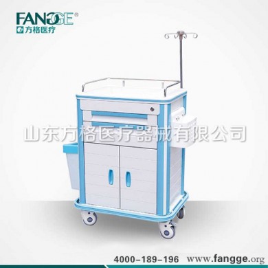 新款对开门优质ABS急救车，方格医用急救车