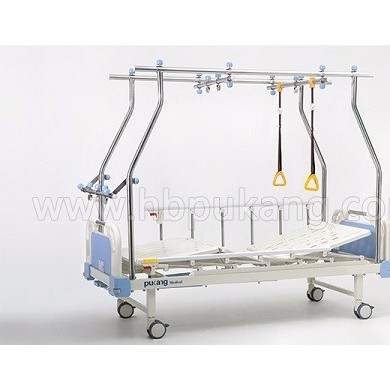 河北普康医用C-7 ABS床头双摇牵引床