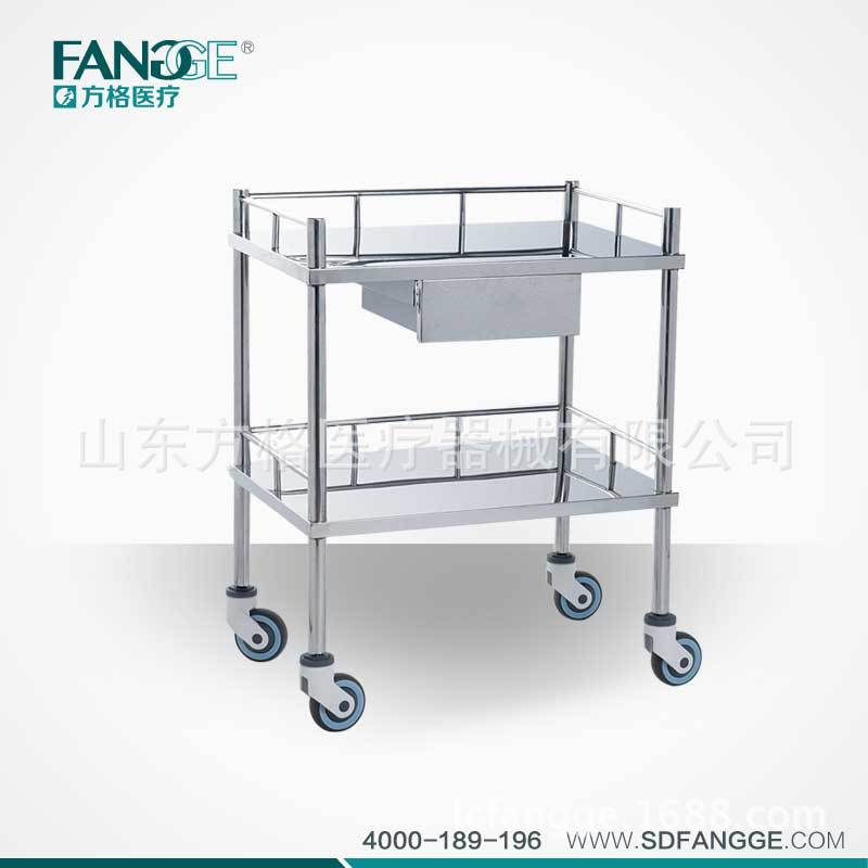 不锈钢治疗车b06