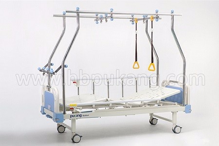 河北普康医用C-7 ABS床头双摇牵引床