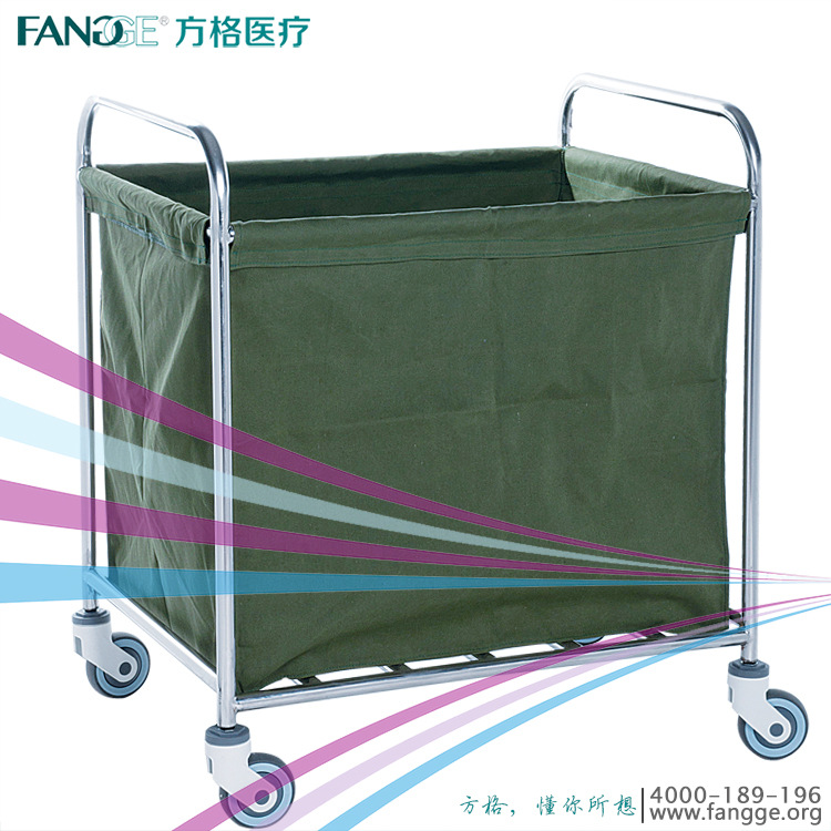 不锈钢污物车B25