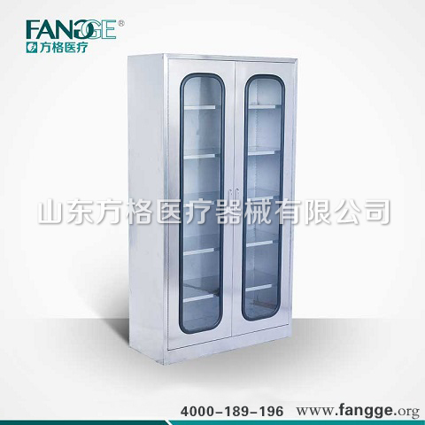 医用不锈钢器械柜 高品质方格牌不锈钢器械柜