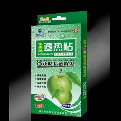 苹果香型退热贴