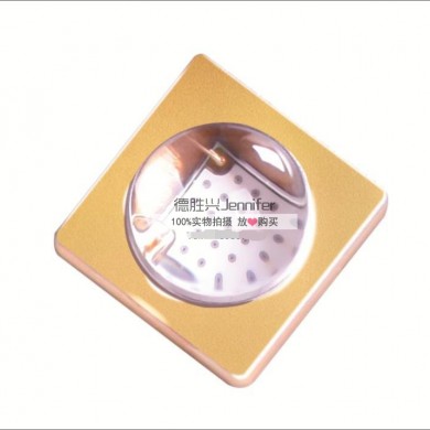 3W UV LED灯 60度石英玻璃透镜 45度玻璃透镜 365nm 395nm 405nm