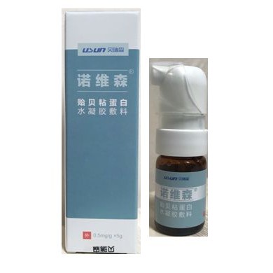 贻贝粘蛋白水凝胶敷料