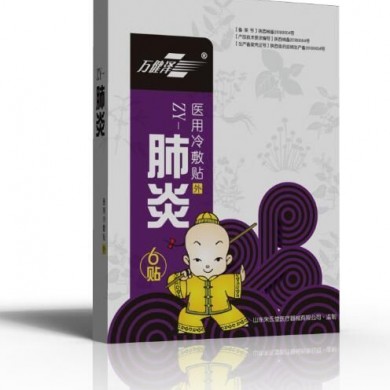 医用冷敷贴（肺炎）_简介