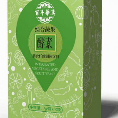 综合果蔬酵素膳食纤维固体饮料_简介