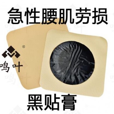 朱氏堂鸣叶黑膏贴急性腰肌劳损贴_简介