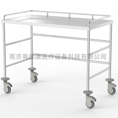不锈钢器械台 手术室器械台车_简介
