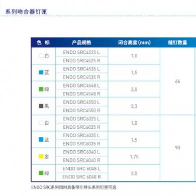 瑞奇腔镜直线型切割吻合器钉匣ENDO SRC6040L_简介