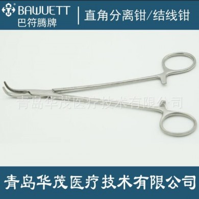 无损伤直角分离钳，无损伤止血钳_简介