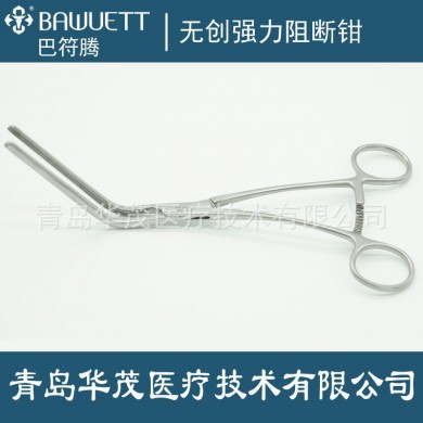 主动脉双槽无损伤强力阻断钳 止血钳_简介