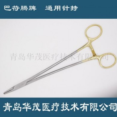 金柄镶片持针钳_简介