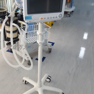 心电监护仪推车 适用迈瑞 理邦 科曼 宝莱特 邦健监护仪支架台车_简介
