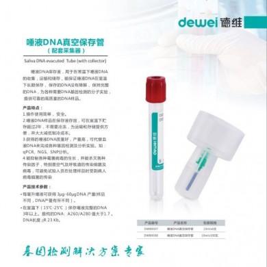 唾液DNA采集器_简介