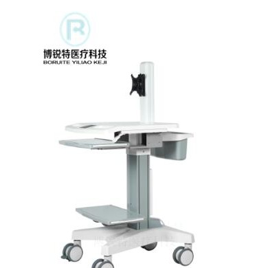 护理车重症推车麻醉一体机电脑推车台车护理车医用移动一体机_简介