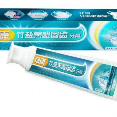 竹盐养龈固齿牙膏_简介