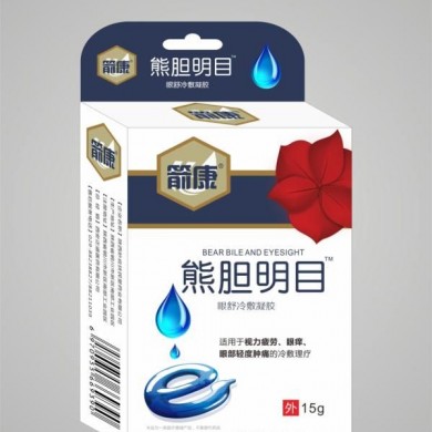 熊胆明目眼舒冷敷凝胶_简介