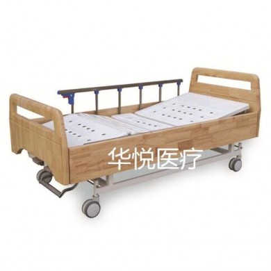 手动双摇实木护理床_简介